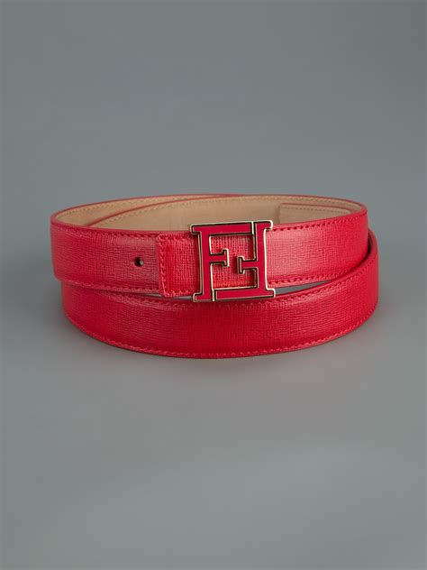 real red fendi belt|fendi belt pandabuy.